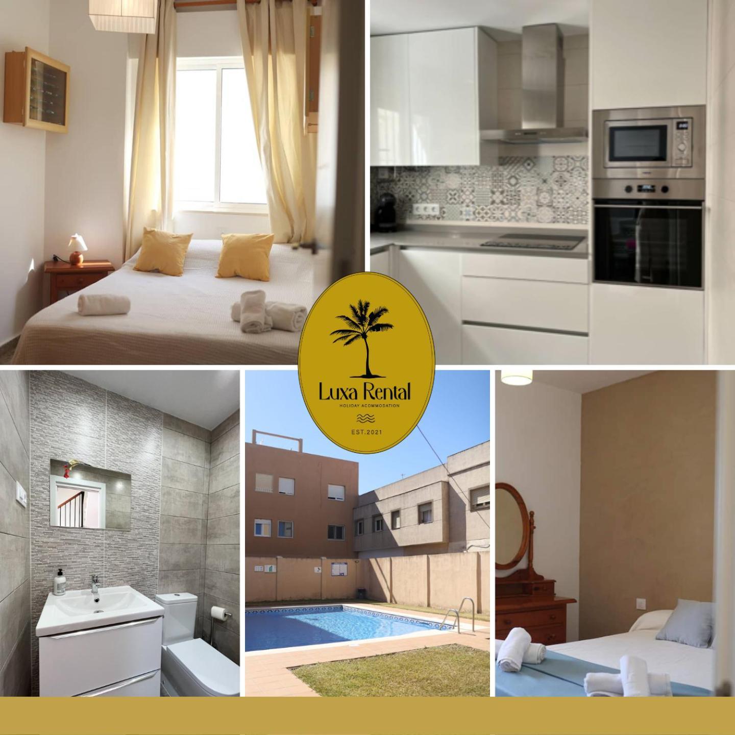 Apartamento Lxr Tarifa Playa 3 Hab. Sea Views Exterior foto